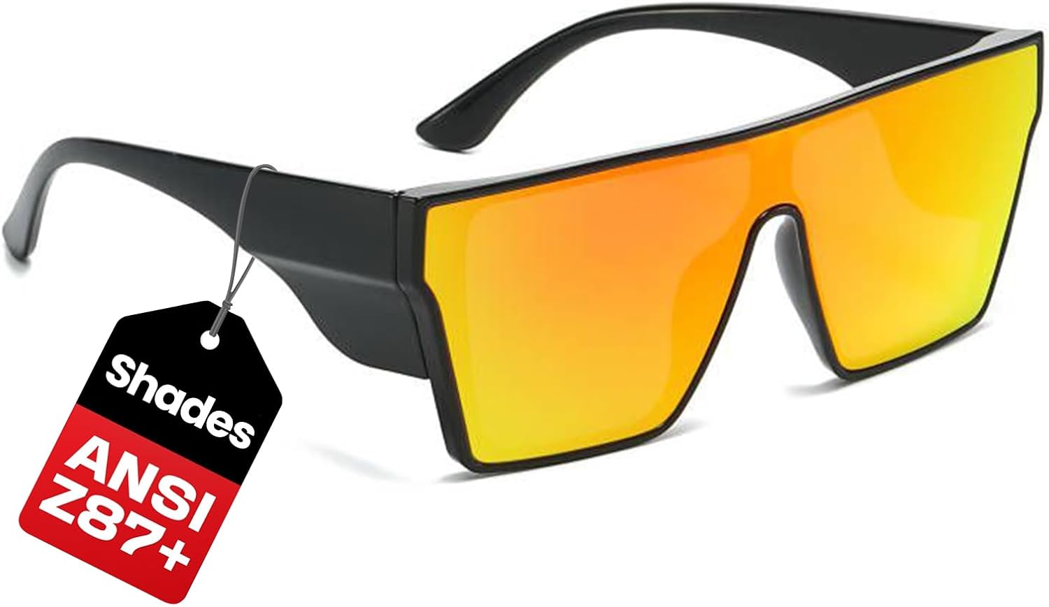 Солнцезащитные очки SODQW Ansi Z87 больших размеров для мужчин, поляризованные, квадратной формы, защита от УФ-излучения UV400, облегающие, увеличенного размера, A06- Black/Orange(non-polarized)
Солнцезащитные очки SODQW Ansi Z87 больших размеров для мужчин, поляризованные, квадратной формы, защита от УФ-излучения UV400, облегающие, увеличенного размера, A06- Black/Orange(non-polarized)