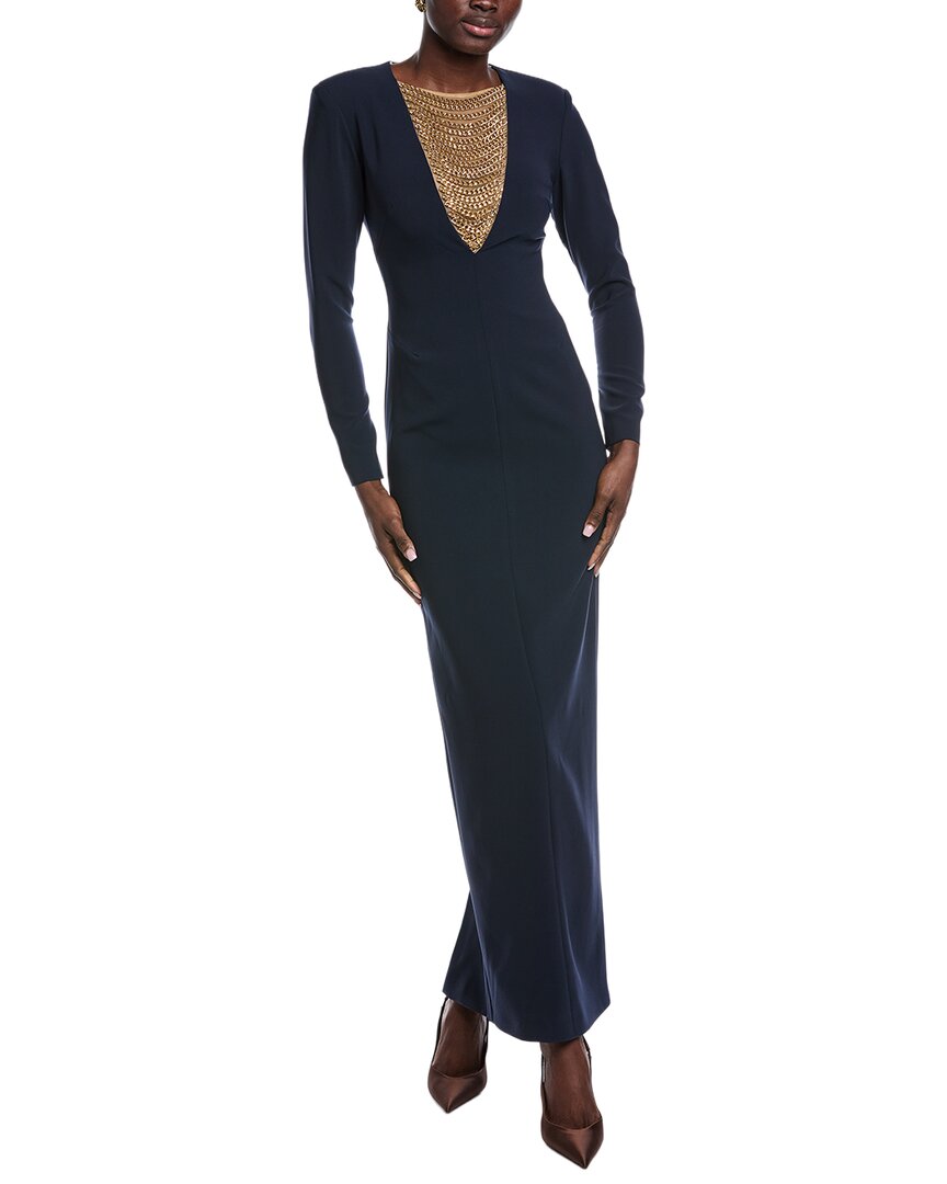 Платье-макси с цепочкой и нагрудником Carla Ruiz Carla Ruiz, синий
Платье-макси с цепочкой и нагрудником Carla Ruiz Carla Ruiz, синий