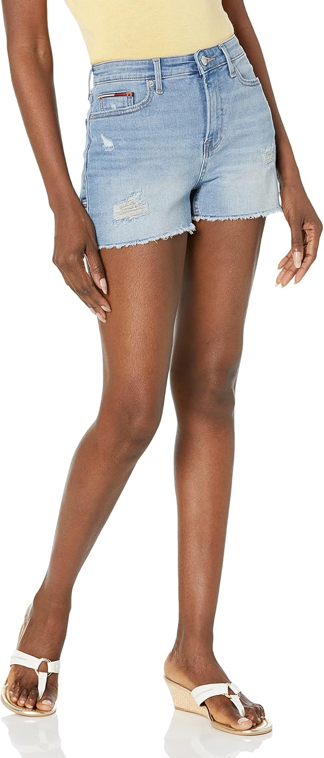 Женские джинсовые шорты Tommy Hilfiger, Meadow Wash
Женские джинсовые шорты Tommy Hilfiger, Meadow Wash