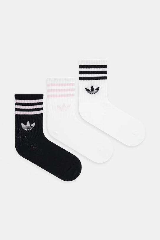 Носки 3-Stripes комплект из 3 пар Adidas Originals, белый
Носки 3-Stripes комплект из 3 пар Adidas Originals, белый