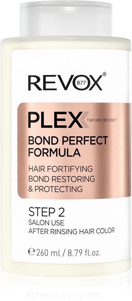 Plex Bond Perfect Formula. Шаг 2. Укрепляющий уход для химически поврежденных волос. Revox B77, 260 мл
Plex Bond Perfect Formula. Шаг 2. Укрепляющий уход для химически поврежденных волос. Revox B77, 260 мл