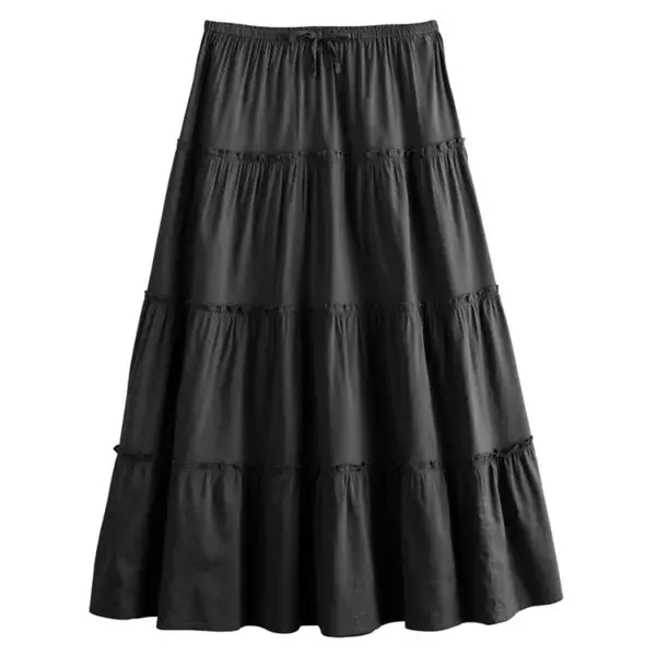 Девочки 6-20 ярусная макси-юбка в обычных и больших размерах So, черный
Девочки 6-20 ярусная макси-юбка в обычных и больших размерах So, черный