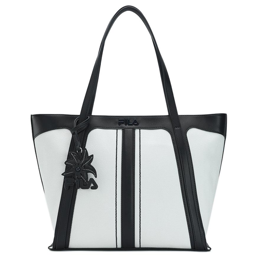 FILA Тканевая сумка-шоппер, White & Black
FILA Тканевая сумка-шоппер, White & Black