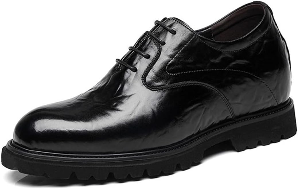 Мужские классические туфли VIBLiSS с круглым носком, шнуровкой, стильные оксфорды из кожи с эффектом увеличения роста, элегантные свадебные туфли, черный
Мужские классические туфли VIBLiSS с круглым носком, шнуровкой, стильные оксфорды из кожи с эффектом увеличения роста, элегантные свадебные туфли, черный