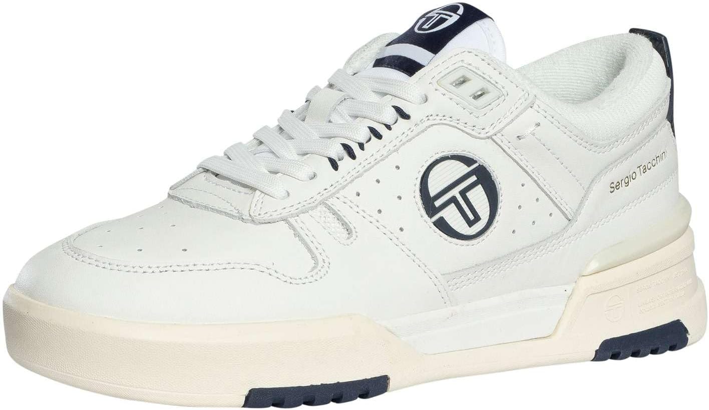 Мужские кроссовки Sergio Tacchini BB Court Lo из кожи, белые/морской синий
Мужские кроссовки Sergio Tacchini BB Court Lo из кожи, белые/морской синий