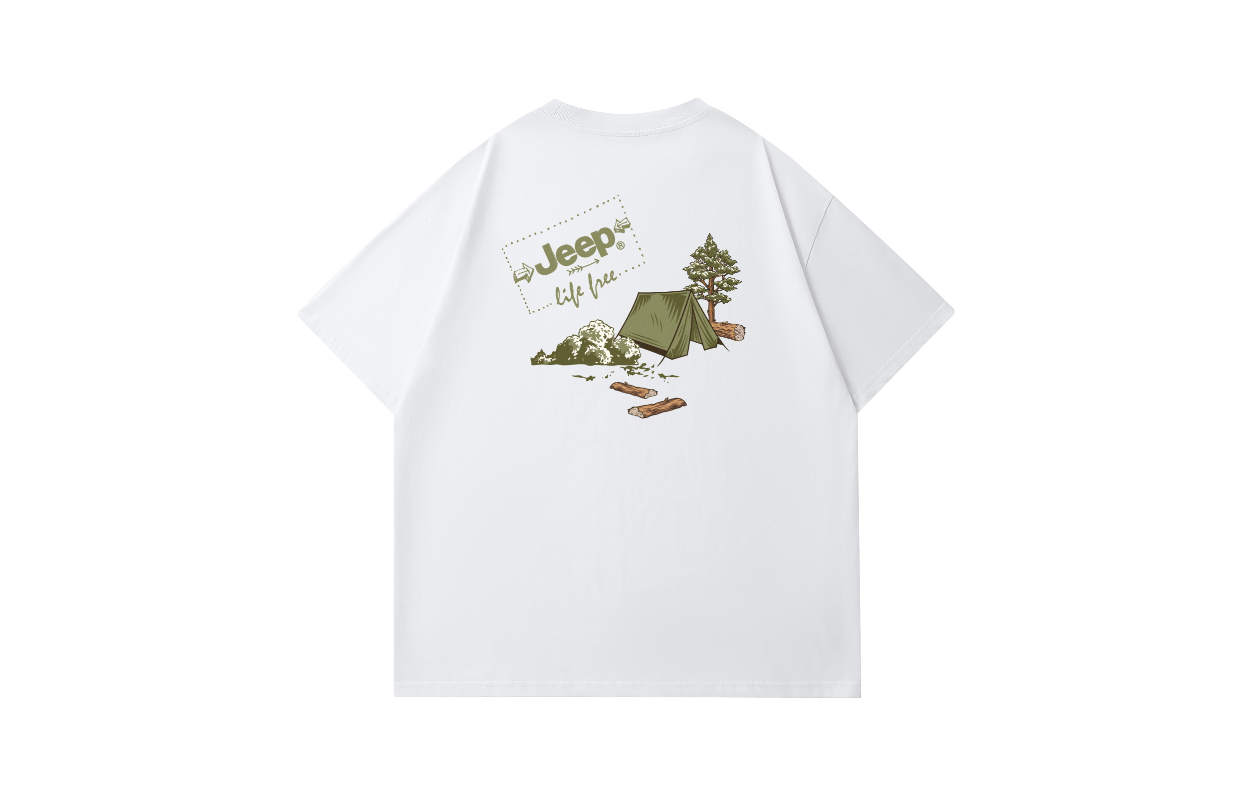 Футболки унисекс с круглым вырезом, умеренно прямой крой Jeep, raw белый
Футболки унисекс с круглым вырезом, умеренно прямой крой Jeep, raw белый