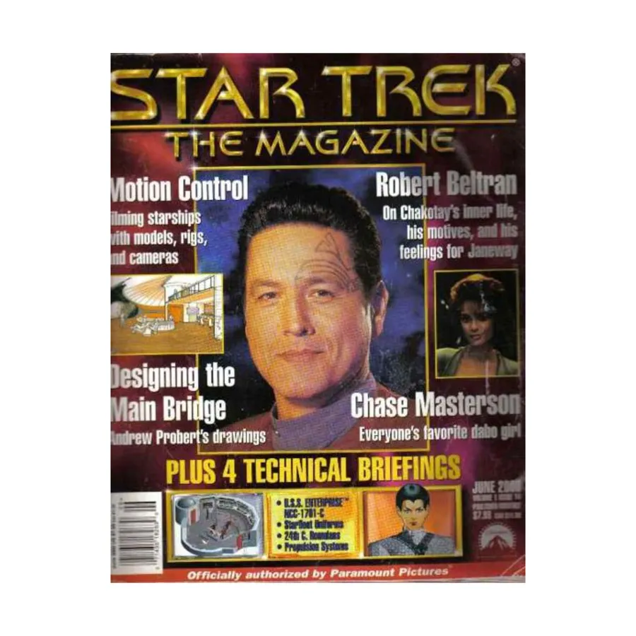 Журнал Vol. 1, #14 "Chase Masterson, Technical Briefings - U.S.S. Enterprise NCC-1701-C, Starfeet Uniforms, 24th Century Romulans", Star Trek - The Magazine
Журнал Vol. 1, #14 "Chase Masterson, Technical Briefings - U.S.S. Enterprise NCC-1701-C, Starfeet Uniforms, 24th Century Romulans", Star Trek - The Magazine