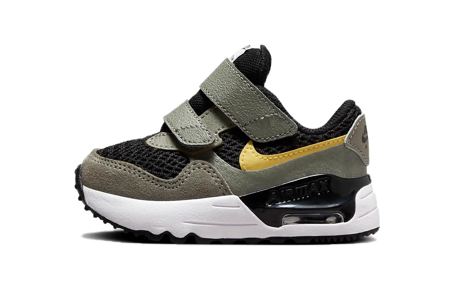 Nike Air Max SYSTM TD 'Dark Stucco Saturn Gold' Зеленый Черный
Nike Air Max SYSTM TD 'Dark Stucco Saturn Gold' Зеленый Черный