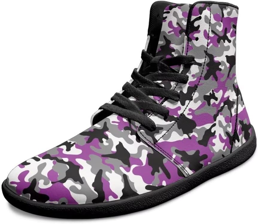 Мужские рабочие кроссовки с камуфляжным принтом, высокие, легкие, с противоскользящей подошвой и нулевым перепадом высоты Getelinseng, серый
Мужские рабочие кроссовки с камуфляжным принтом, высокие, легкие, с противоскользящей подошвой и нулевым перепадом высоты Getelinseng, серый