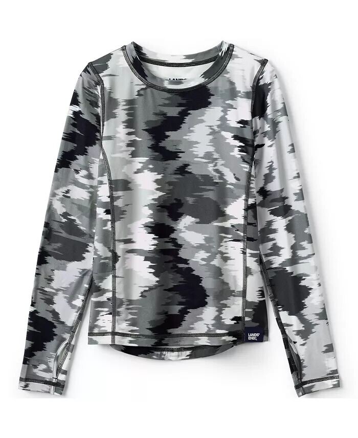 Длинное нижнее белье с термобазовым слоем для мальчиков Thermaskin Рубашка с круглым вырезом Lands' End, черный
Длинное нижнее белье с термобазовым слоем для мальчиков Thermaskin Рубашка с круглым вырезом Lands' End, черный