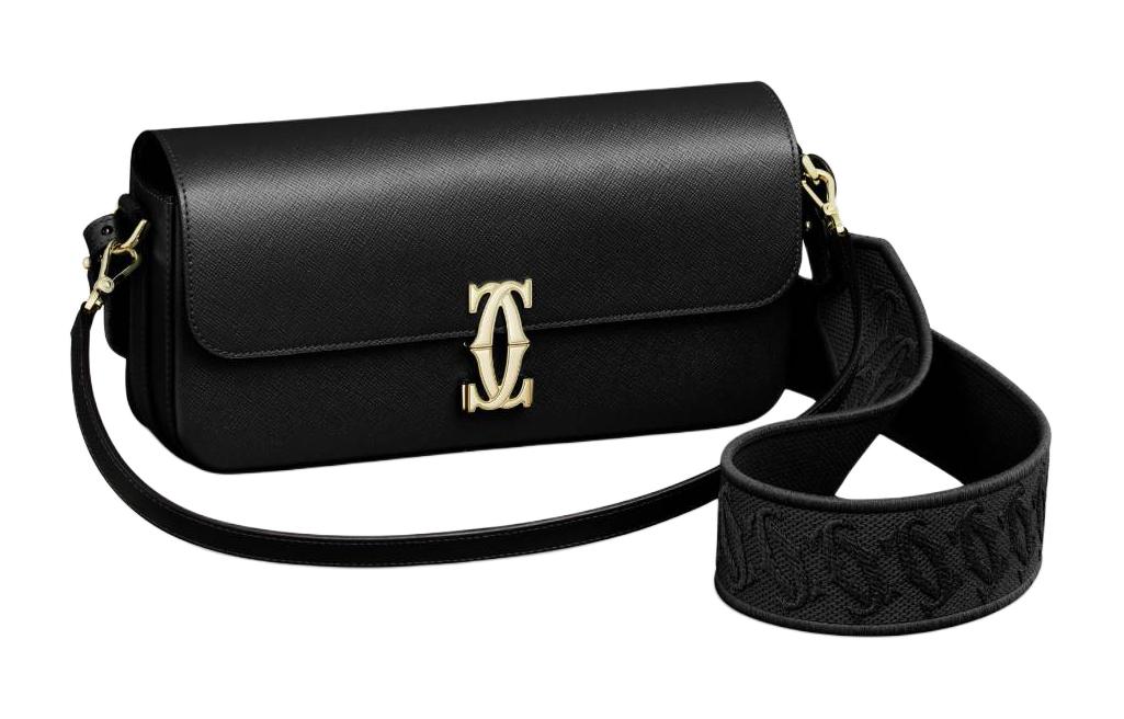 Cartier Текстурированная кожаная сумка кросс-боди через плечо женская черная
Cartier Текстурированная кожаная сумка кросс-боди через плечо женская черная