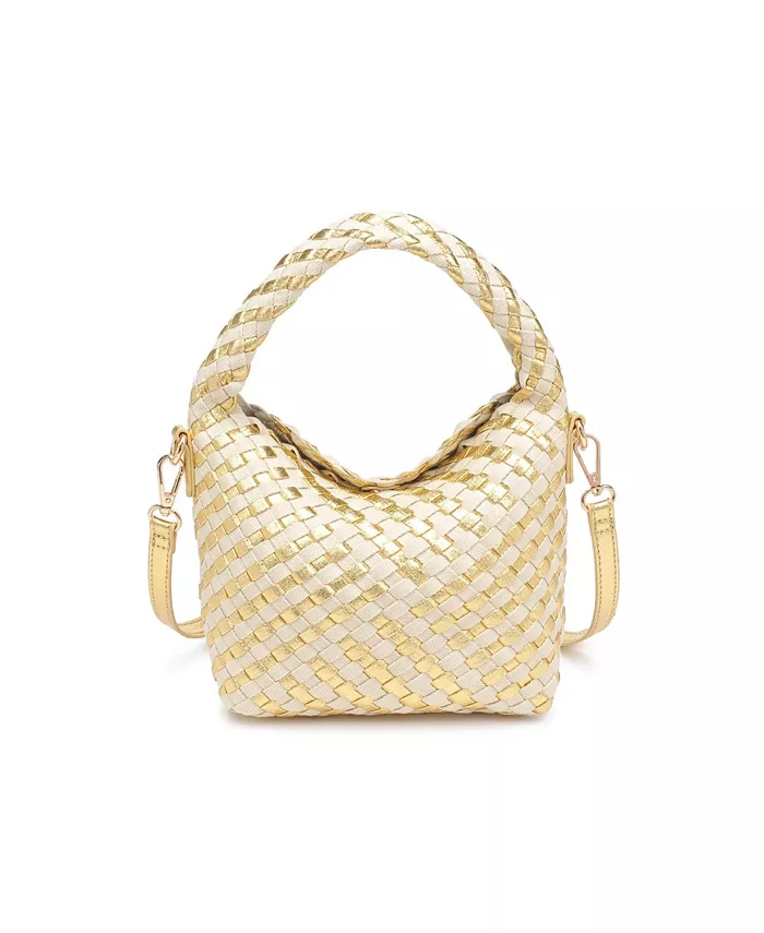 Джессамин плетеная сумка через плечо Moda Luxe, золотой
Джессамин плетеная сумка через плечо Moda Luxe, золотой