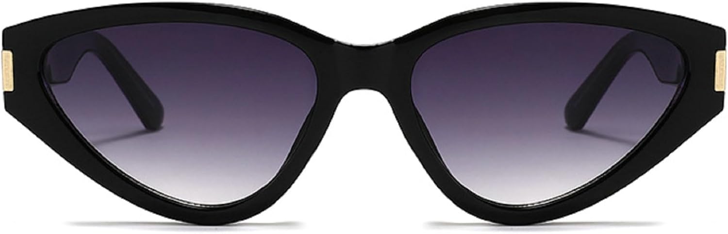 Маленькие солнцезащитные очки «кошачий глаз» из геля, модные градиентные оттенки для женщин, защита от УФ-излучения UV400 для мужчин, ретро-очки оранжевого цвета mincl, Black
Маленькие солнцезащитные очки «кошачий глаз» из геля, модные градиентные оттенки для женщин, защита от УФ-излучения UV400 для мужчин, ретро-очки оранжевого цвета mincl, Black