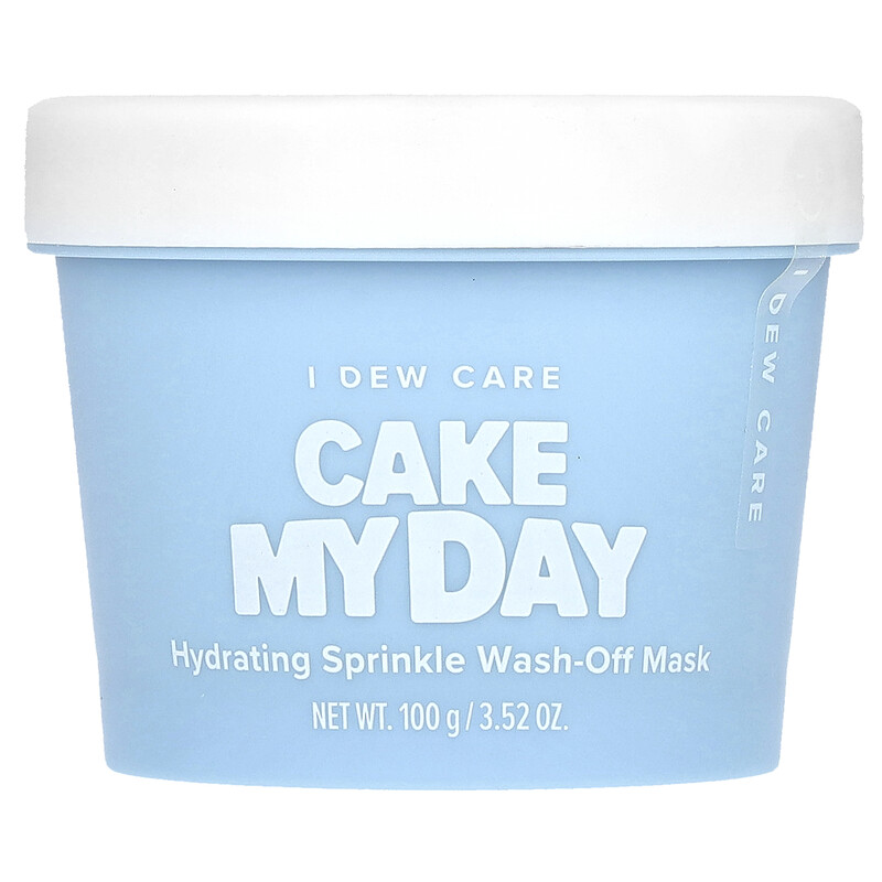 I Dew Care, Cake My Day, увлажняющая смываемая маска для лица, 100 г (3,52 унции)
I Dew Care, Cake My Day, увлажняющая смываемая маска для лица, 100 г (3,52 унции)