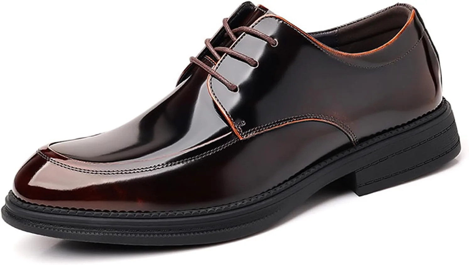 Мужские оксфорды из лакированной кожи для бизнеса, шнурованные официальные дерби для офиса, стильные туфли для вечеринки и свадьбы DifaBack, коричневый
Мужские оксфорды из лакированной кожи для бизнеса, шнурованные официальные дерби для офиса, стильные туфли для вечеринки и свадьбы DifaBack, коричневый