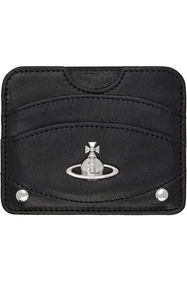 Плоский держатель для карт в форме полумесяца Vivienne Westwood, черный
Плоский держатель для карт в форме полумесяца Vivienne Westwood, черный