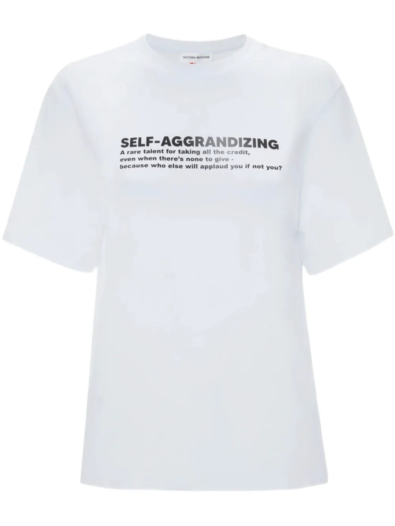 Футболка с принтом-лозунгом Victoria Beckham, белый
Футболка с принтом-лозунгом Victoria Beckham, белый