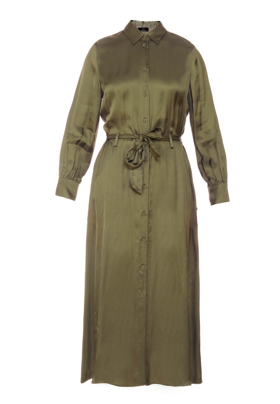 Платье-рубашка Le Temps Des Cerises Sera, зеленый
Платье-рубашка Le Temps Des Cerises Sera, зеленый