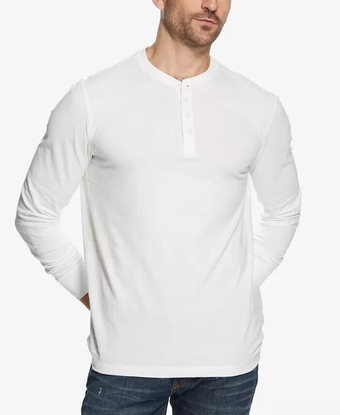 Мужская футболка Henley из матового джерси с длинным рукавом Weatherproof Vintage, белый
Мужская футболка Henley из матового джерси с длинным рукавом Weatherproof Vintage, белый