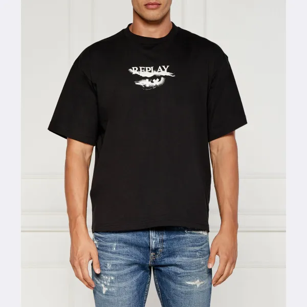 Футболка оверсайз Replay x Martin Garrix Replay, черный
Футболка оверсайз Replay x Martin Garrix Replay, черный
