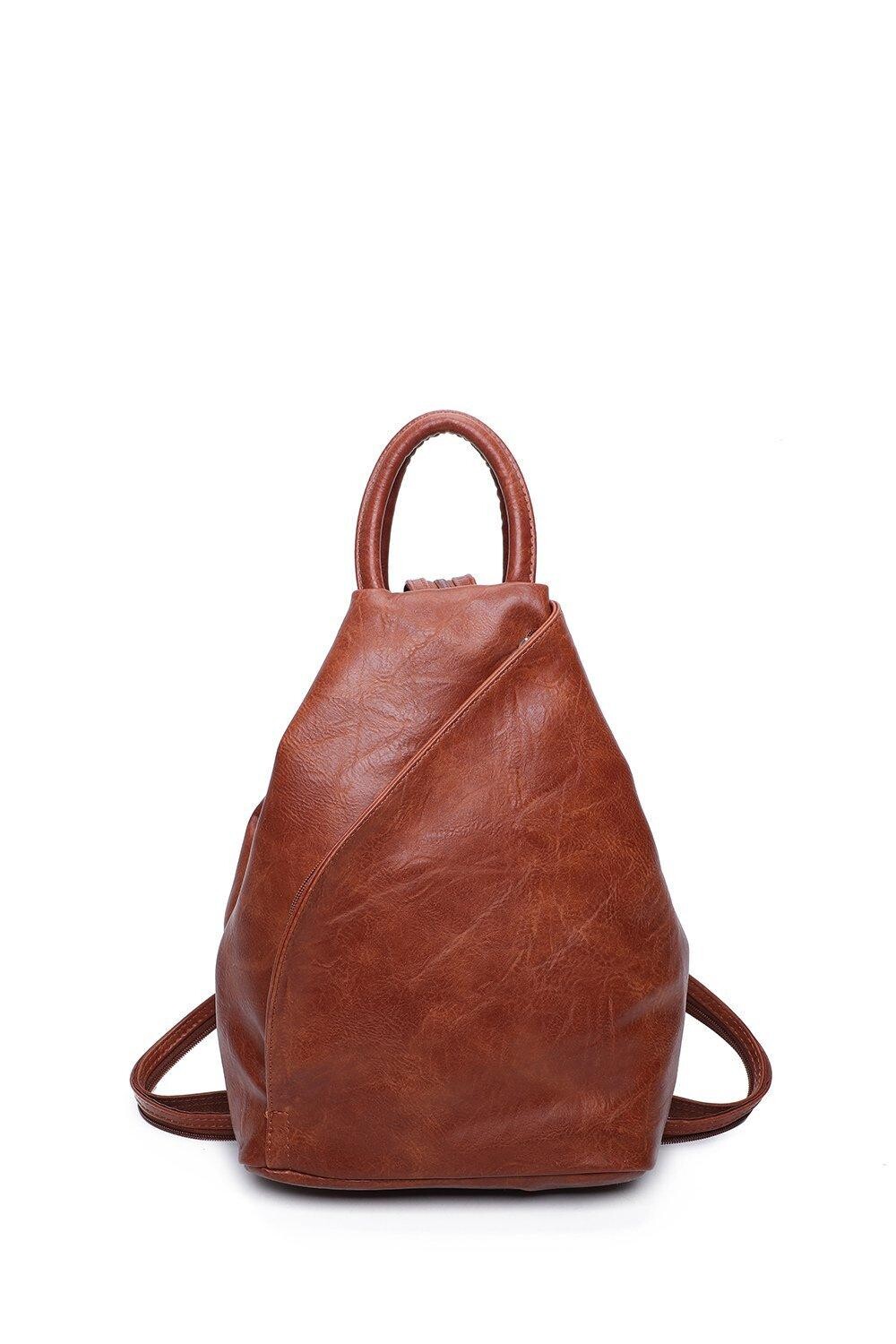 Рюкзак-трансформер Kira из искусственной кожи Fontanella Fashion, коричневый
Рюкзак-трансформер Kira из искусственной кожи Fontanella Fashion, коричневый