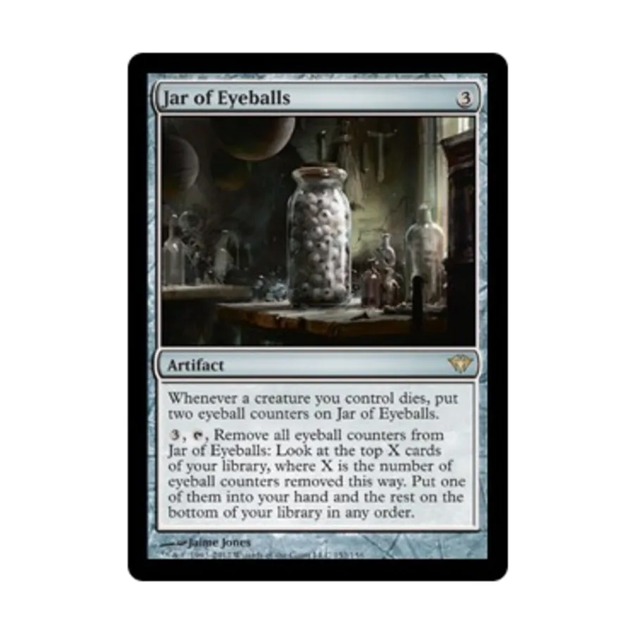 CCG Банка с глазными яблоками (клавиша R), MTG - Dark Ascension
CCG Банка с глазными яблоками (клавиша R), MTG - Dark Ascension