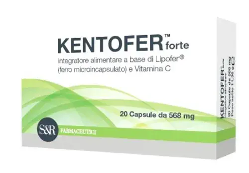 Kentofer Forte Добавка железа и витамина С 20 капсул S&R Farmaceutici
Kentofer Forte Добавка железа и витамина С 20 капсул S&R Farmaceutici