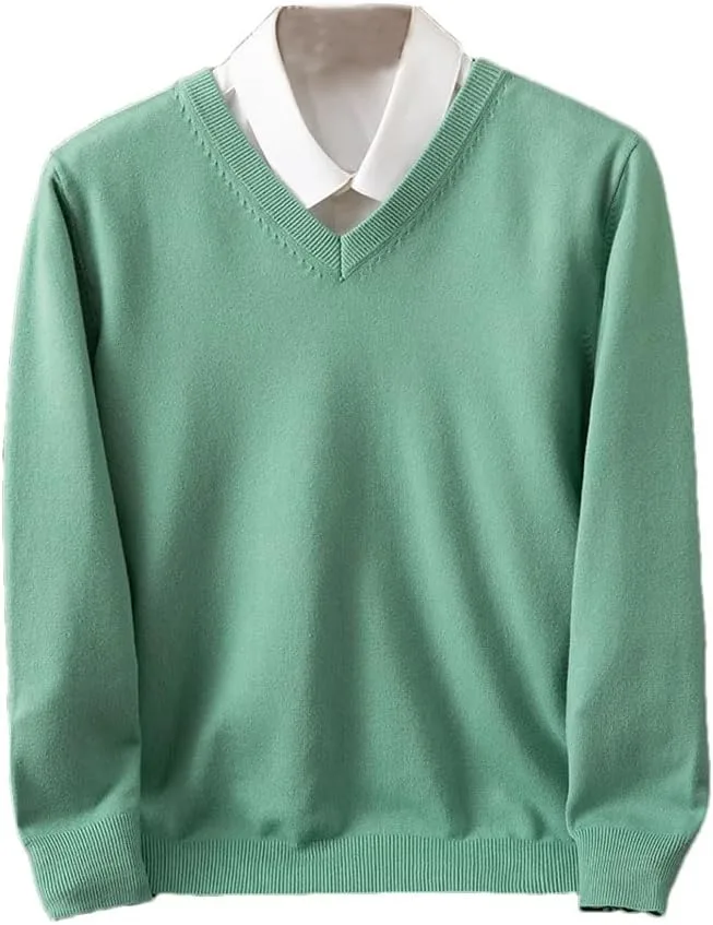 Мужской классический свитер с длинным рукавом, Slim Fit
Мужской классический свитер с длинным рукавом, Slim Fit