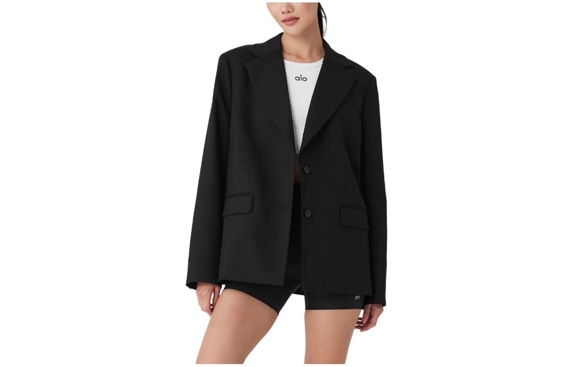 Деловой пиджак женский черный Alo Yoga
Деловой пиджак женский черный Alo Yoga