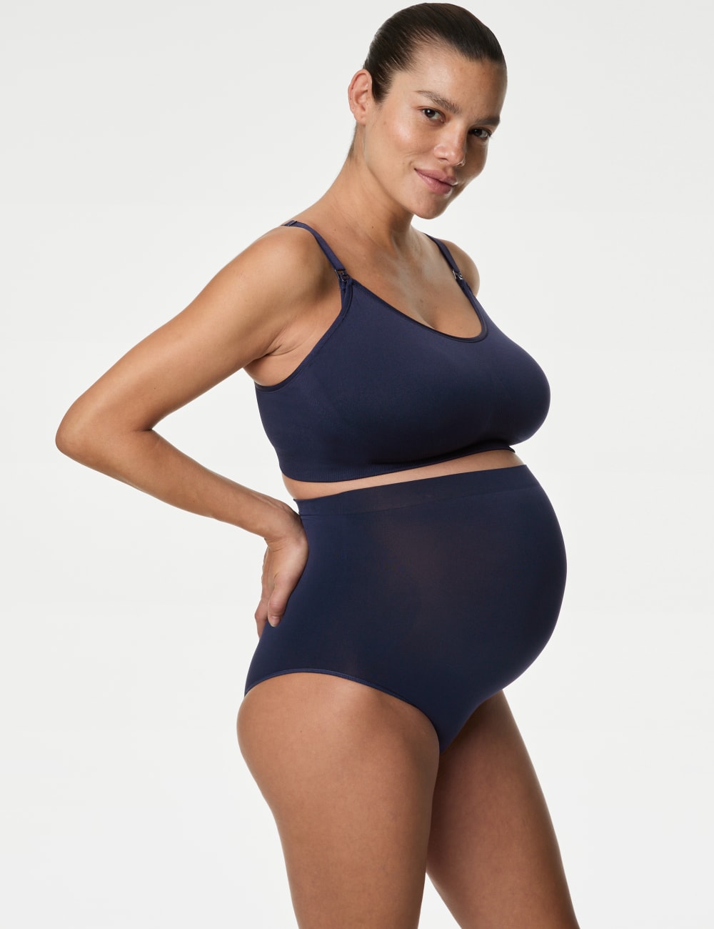 3 шт. бесшовные трусы для беременных Over Bump Marks & Spencer, белый
3 шт. бесшовные трусы для беременных Over Bump Marks & Spencer, белый