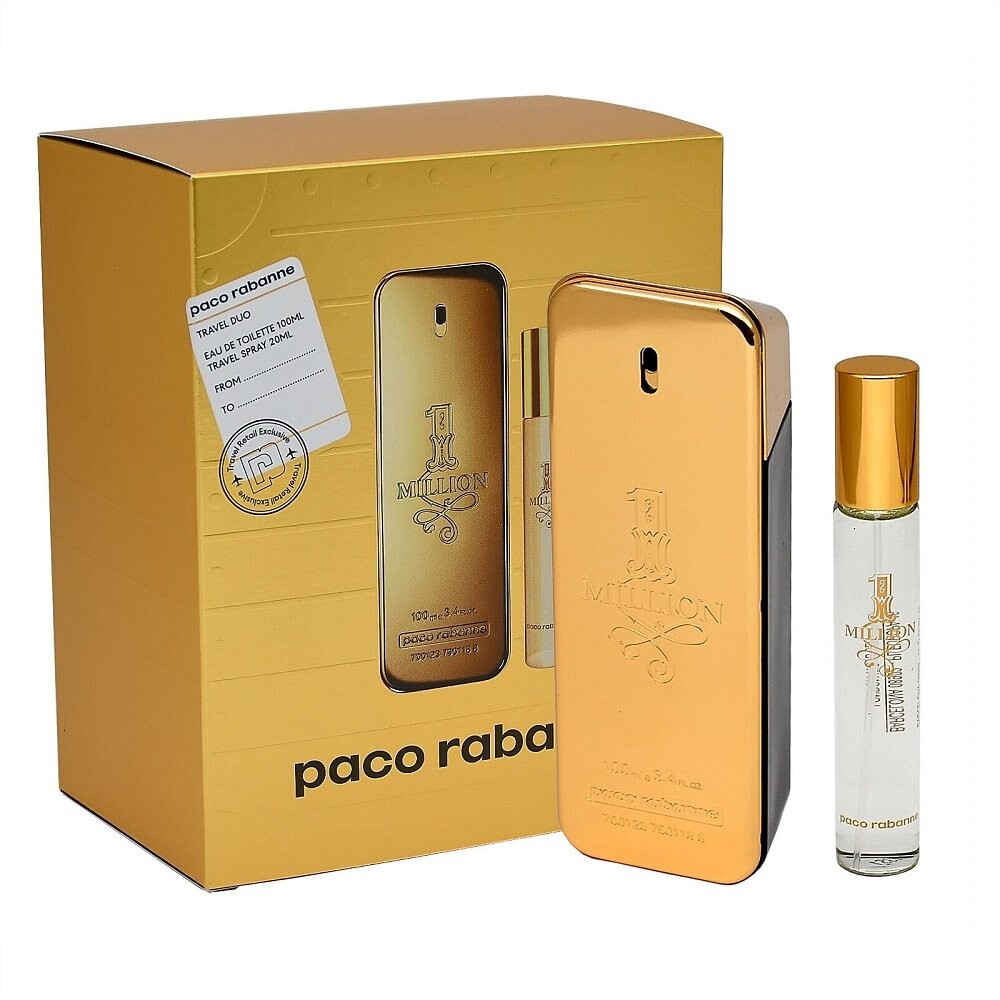 Paco Rabanne, 1 Million, парфюмерный набор, 2 шт
Paco Rabanne, 1 Million, парфюмерный набор, 2 шт
