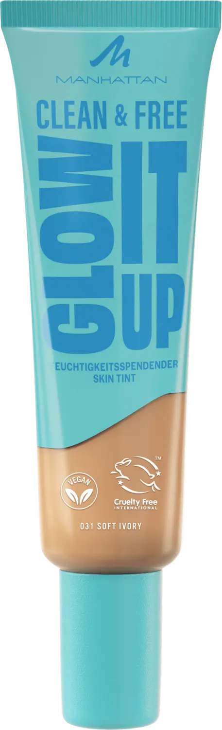 Тональный крем MANHATTAN Cosmetics Foundation Clean & Free Glow It Up Skin Tint 31 Soft Ivory, 30 ml
Тональный крем MANHATTAN Cosmetics Foundation Clean & Free Glow It Up Skin Tint 31 Soft Ivory, 30 ml