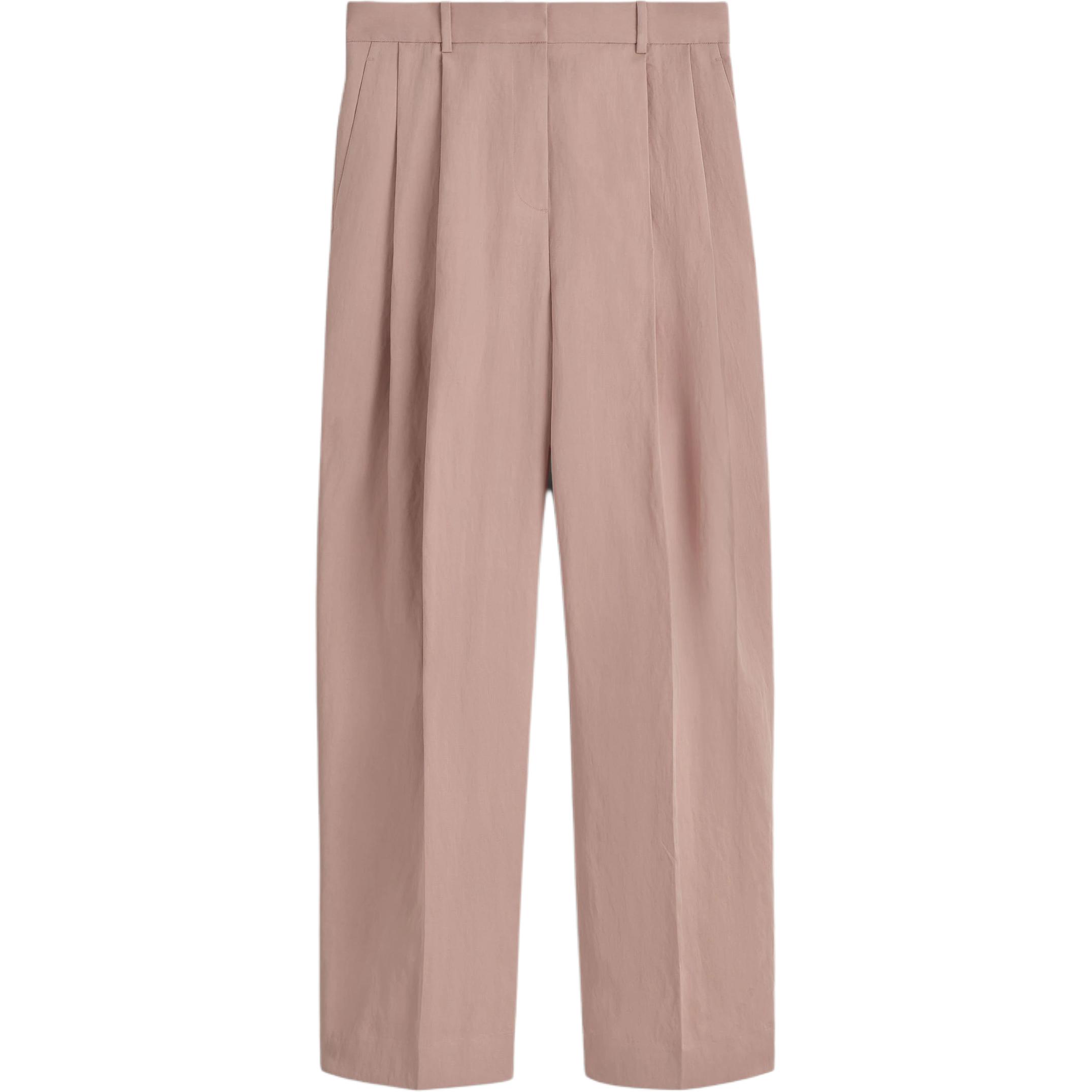 COS Женские повседневные брюки розового цвета
COS Женские повседневные брюки розового цвета