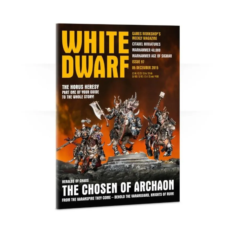 #97 «Избранные Архаона», White Dwarf Weekly - 2015 (#49-#100)
#97 «Избранные Архаона», White Dwarf Weekly - 2015 (#49-#100)