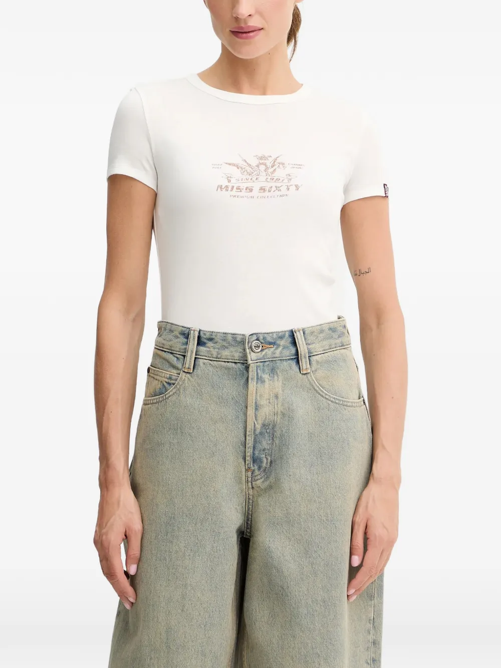 Футболка с принтом Miss Sixty, белый
Футболка с принтом Miss Sixty, белый