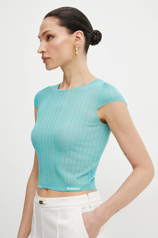 Футболка Pinko, бирюзовый
Футболка Pinko, бирюзовый