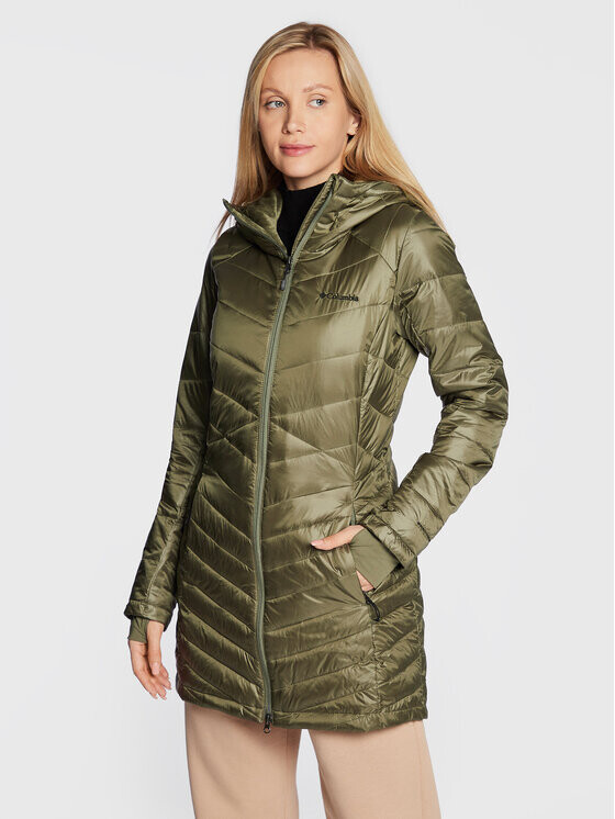 Пуховик стандартного кроя Columbia, зеленый
Пуховик стандартного кроя Columbia, зеленый