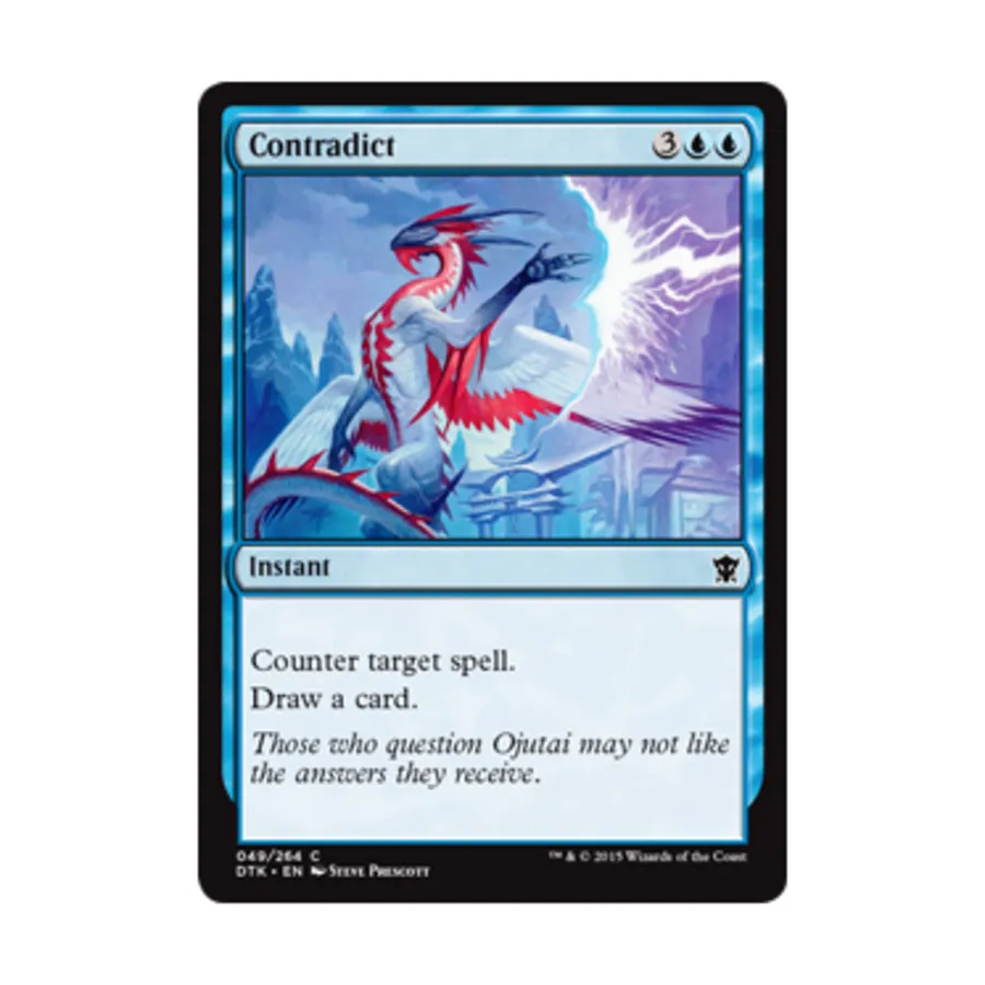 CCG Противоречит (С), MTG - Dragons of Tarkir
CCG Противоречит (С), MTG - Dragons of Tarkir