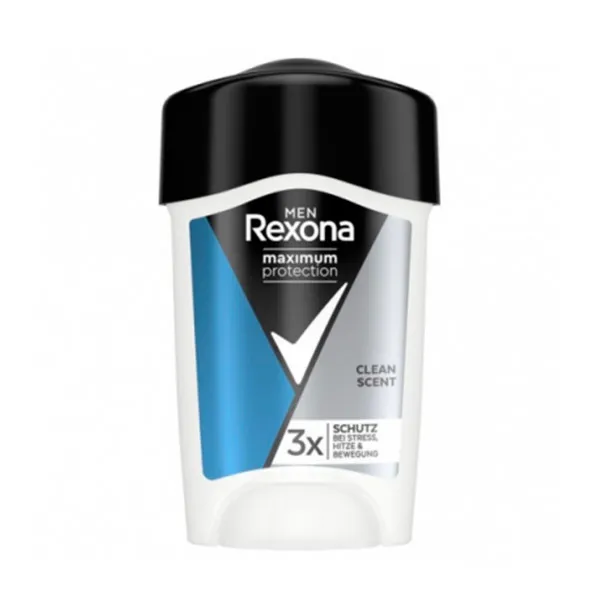 Крем-дезодорант-антиперспирант Clean Scent Rexona, 45 ml 
Крем-дезодорант-антиперспирант Clean Scent Rexona, 45 ml