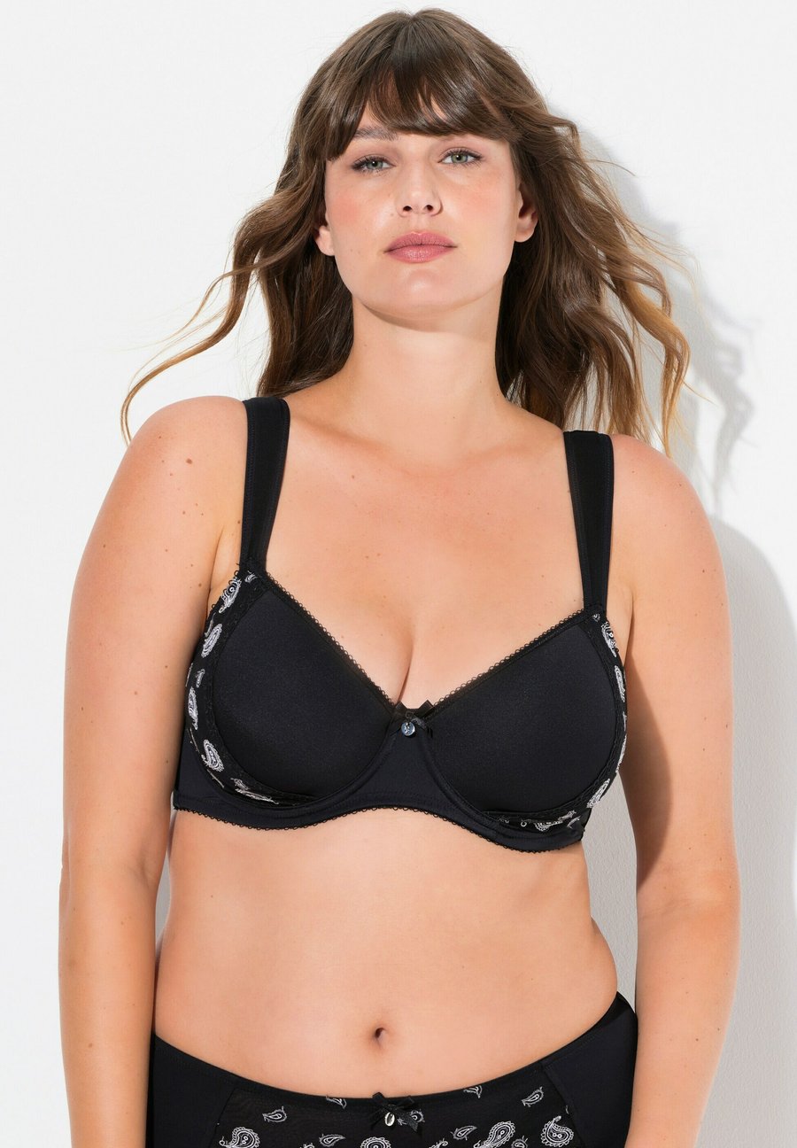 Бюстгальтер Ulla Popken PAISLEY, Black
Бюстгальтер Ulla Popken PAISLEY, Black