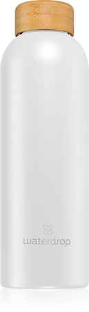 Бутылка для воды из нержавеющей стали Waterdrop Thermo Steel, White Matt 600 ml
Бутылка для воды из нержавеющей стали Waterdrop Thermo Steel, White Matt 600 ml