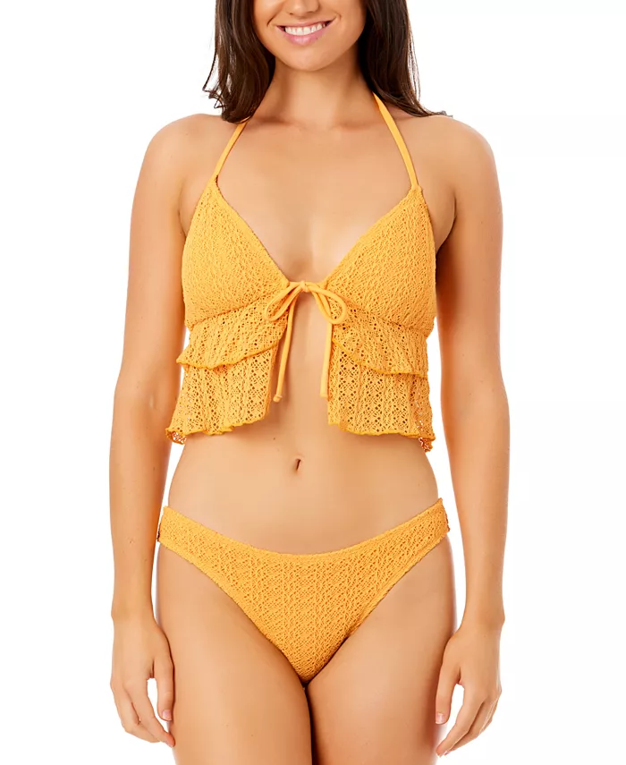 Купальники-бикини и трусики-хипстеры с отделкой крючком и оборками для юниоров Salt + Cove
Купальники-бикини и трусики-хипстеры с отделкой крючком и оборками для юниоров Salt + Cove