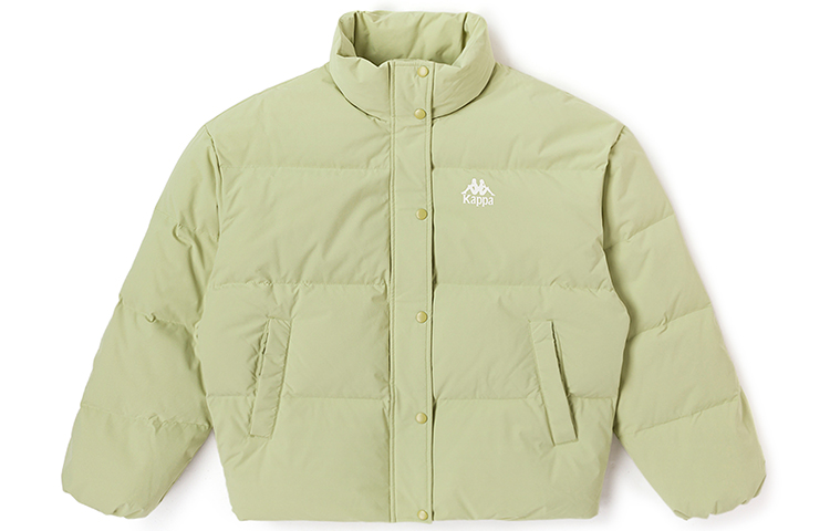 Пуховик женский с воротником стойкой, умеренно объемный Kappa, winter pear зеленый-3239
Пуховик женский с воротником стойкой, умеренно объемный Kappa, winter pear зеленый-3239