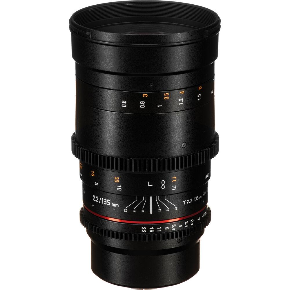 Кинообъектив Rokinon 135mm T2.2 Cine DS Lens for Micro Four Thirds DS135M-MFT
Кинообъектив Rokinon 135mm T2.2 Cine DS Lens for Micro Four Thirds DS135M-MFT