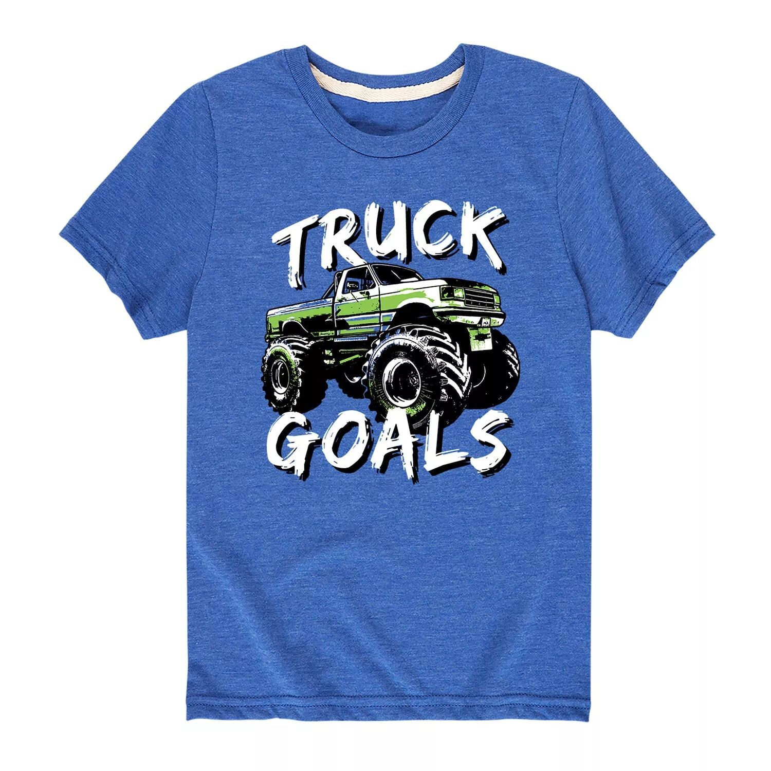 Футболка с рисунком Truck Goals для мальчиков 8–20 лет Licensed Character, синий
Футболка с рисунком Truck Goals для мальчиков 8–20 лет Licensed Character, синий