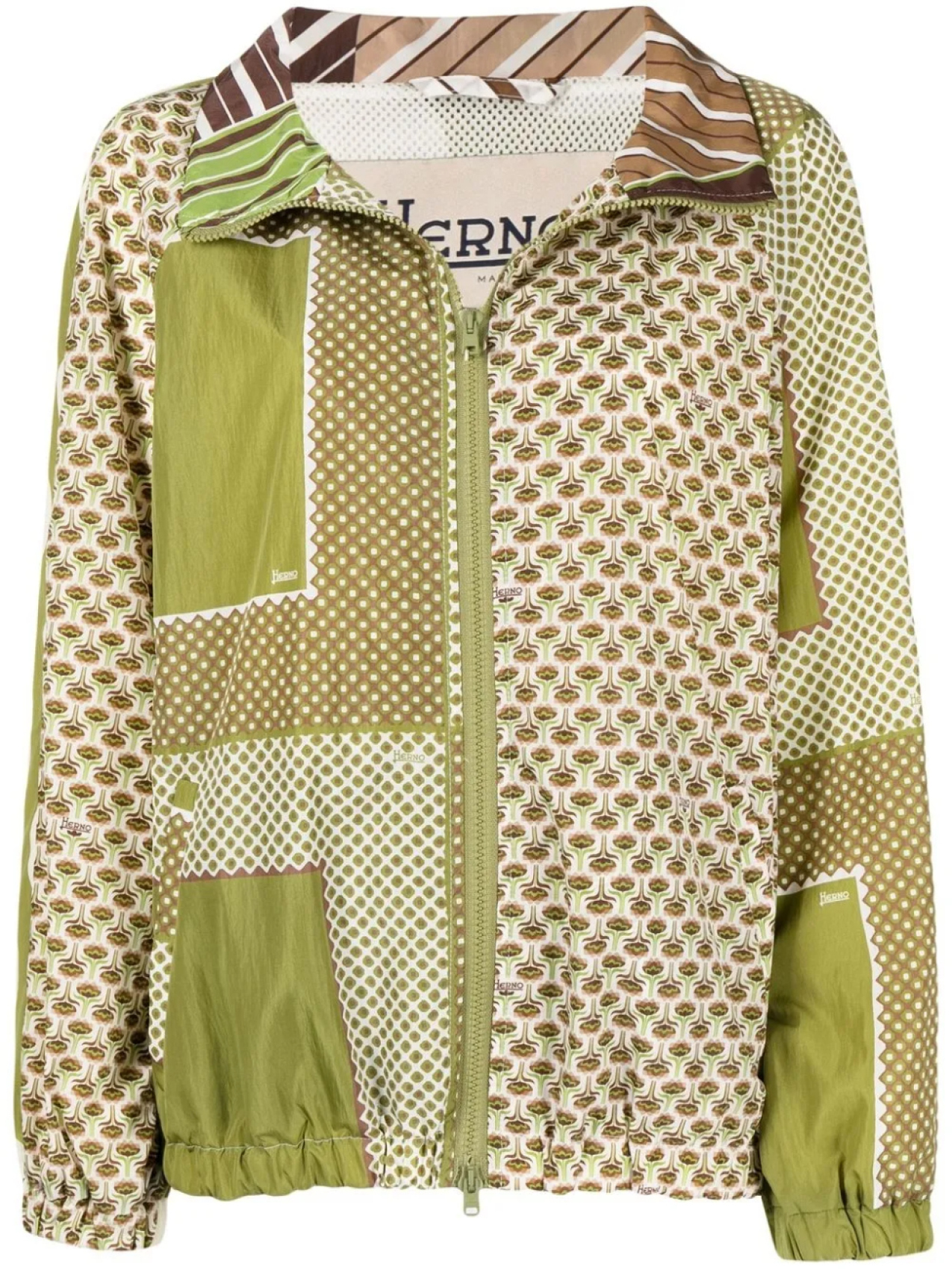 Куртка на молнии с принтом Herno, зеленый
Куртка на молнии с принтом Herno, зеленый