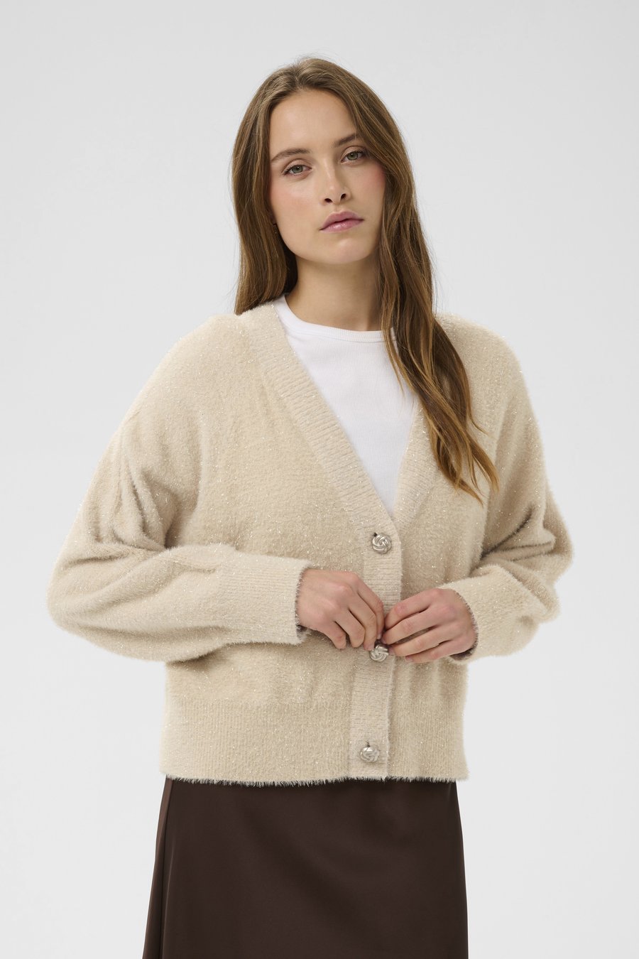 Кардиган Saint Tropez NUSHA, Bleached Sand/Sand
Кардиган Saint Tropez NUSHA, Bleached Sand/Sand