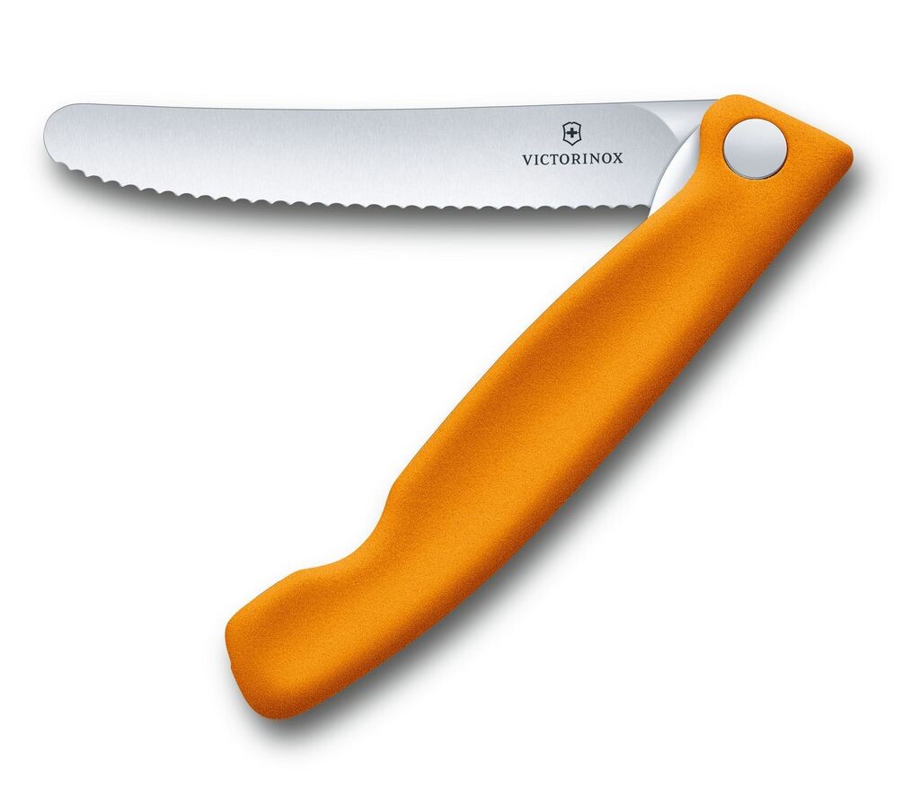 Складной нож для овощей и хлеба Victorinox Swiss Classic оранжево-оранжевого цвета Victorinox Swiss Army
Складной нож для овощей и хлеба Victorinox Swiss Classic оранжево-оранжевого цвета Victorinox Swiss Army