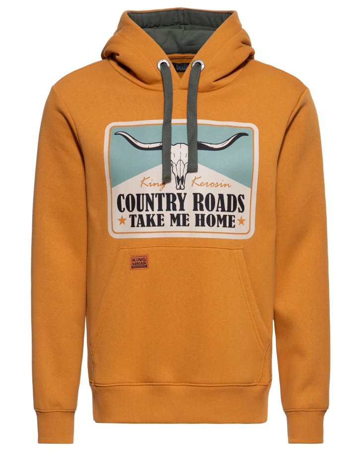 Толстовка King Kerosin Country Roads оранжевого цвета King Kerosin
Толстовка King Kerosin Country Roads оранжевого цвета King Kerosin