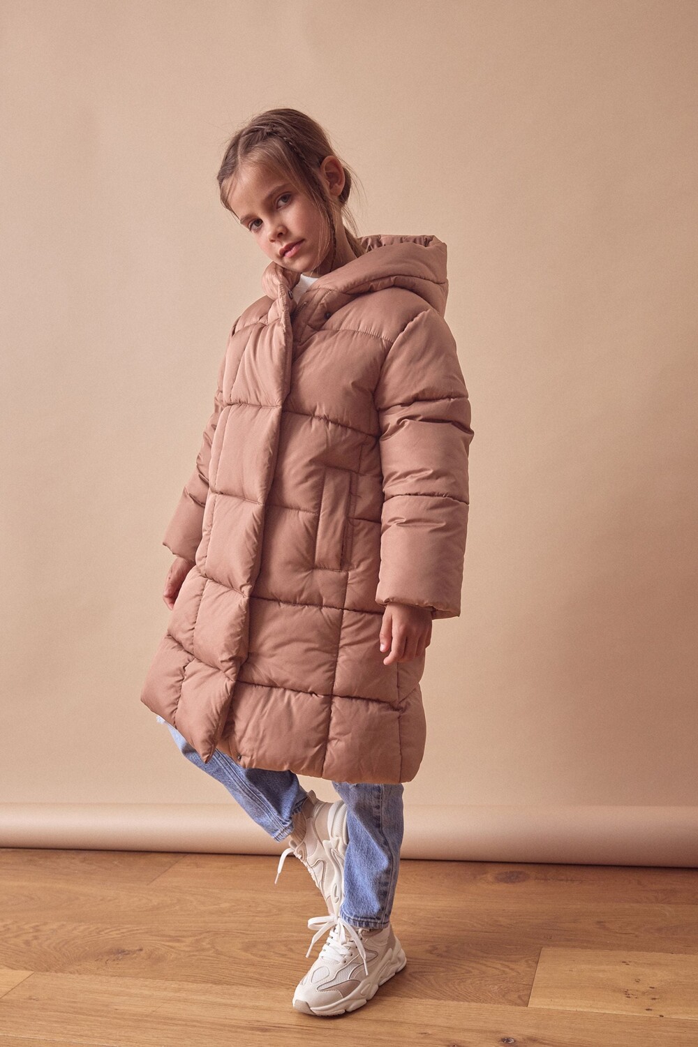 Водонепроницаемое квадратное стеганое пальто с капюшоном (3 16 лет) Next, розовый
Водонепроницаемое квадратное стеганое пальто с капюшоном (3 16 лет) Next, розовый